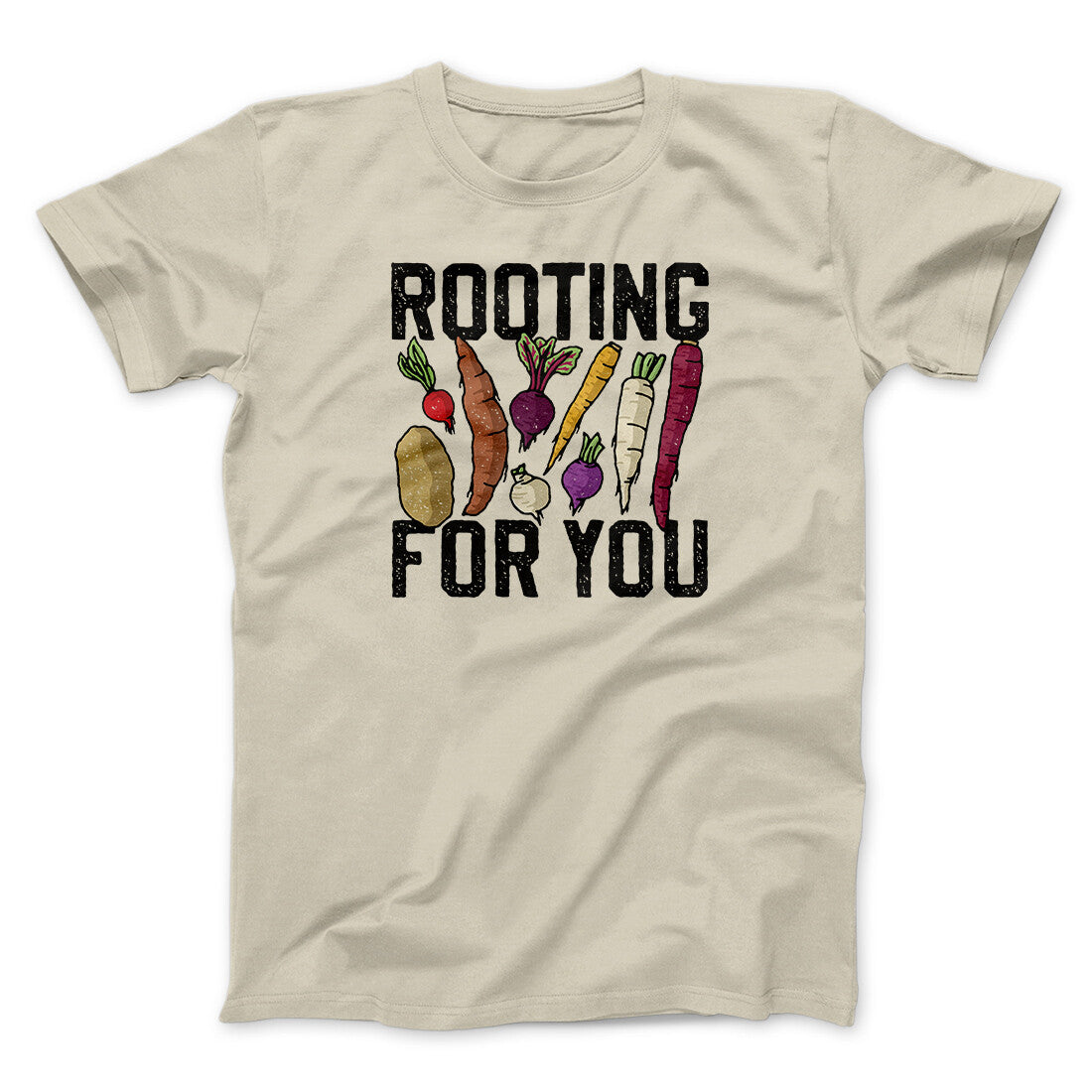 Rooting For You Unisex T-Shirt - 100% Cotton, Heather Blend, Vintage Fit