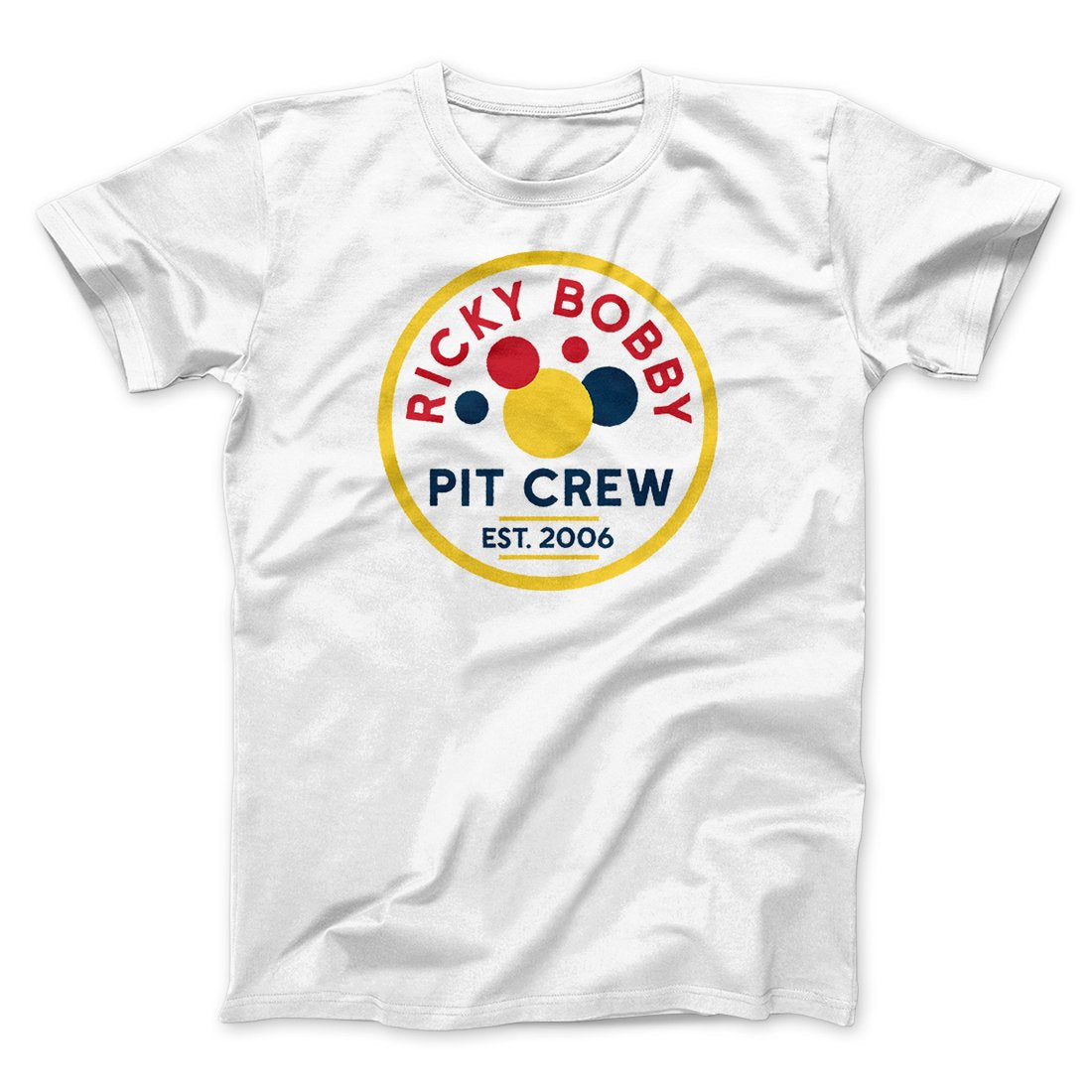 Ricky Bobby Pit Crew Funny Movie Men/Unisex T-Shirt